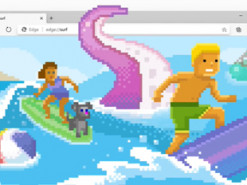 Если отключили интернет: в браузере Microsoft Edge появилась мини-игра про серфинг