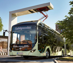 Электробусы Volvo будут заряжаться по-новому