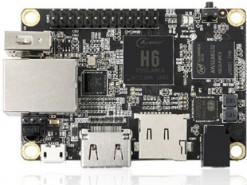 Одноплатный компьютер Orange Pi One Plus оснащён чипом Allwinner H6