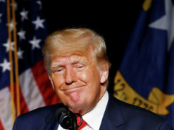 Дональд Трамп стал объектом шуток из-за своего внешнего вида на съезде республиканцев