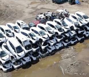 280 электрокаров попали на свалку из-за банкротства оператора каршеринга