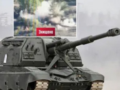 Нацгвардия уничтожила гаубицу врага: зрелищное видео