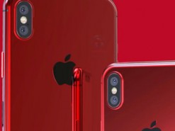 Представлен концепт смартфона iPhone X в красном цвете 