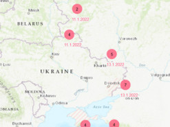 Размещение войск Путина на Донбассе и у границ Украины: онлайн-карта