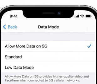Apple разрешила загружать обновления iOS через 5G