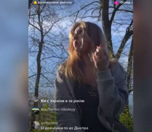 "Мы за россию": в Днепре тиктокерши преклонялись перед "русским миром"
