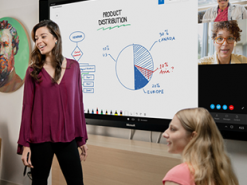 Виртуальная доска Whiteboard от Microsoft вышла на Windows 10 и скоро появится на других платформах