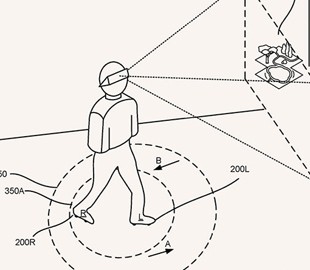 Google запатентовала VR-обувь на колёсах