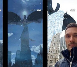 Дракон из «Игры престолов» приземлился в Нью-Йорке благодаря фильтру Snapchat