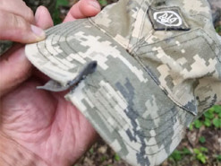 "Гострі картузи. ЗСУ version": звичайна кепка врятувала бійця від поранення (фото)