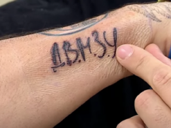 Сергій Бабкін показав нове патріотичне тату