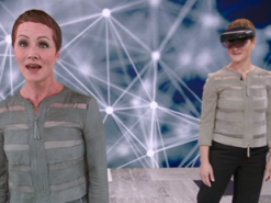 Microsoft показала технологию голотелепортации