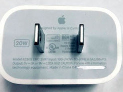 Apple сертифицировала зарядное устройство мощностью 20 Вт