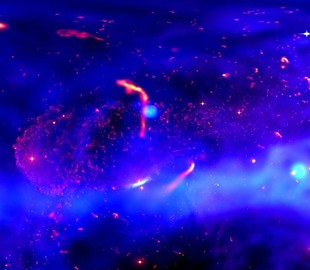 Ученые NASA создали трехмерную визуализацию ядра нашей галактики