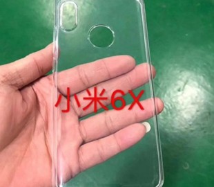 Чехол для Xiaomi Mi6X с вырезом под камеру в стиле iPhone X на фото