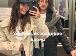 Даша Кацуріна повернулася до Києва та замилувала світлиною з Володимиром Дантесом