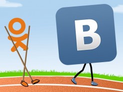 Две российские соцсети остаются в десятке самых популярных в Украине сайтов