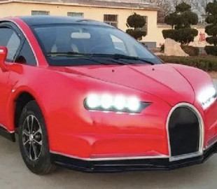 Китайці створили електричний клон Bugatti, керувати яким можна без прав