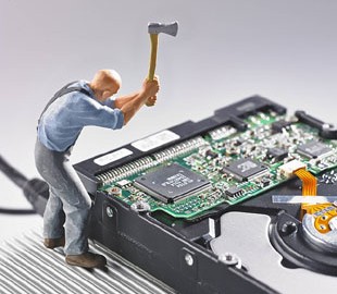Жесткий диск можно легко уничтожить звуком