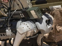 Американські морпіхи випробували робопса з гранатометом