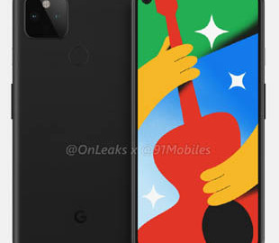 Рендеры Google Pixel 4a 5G указывают на наличие двойной камеры