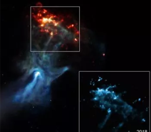 В космосе заметили гигантскую "призрачную руку": NASA показало удивительные фото и видео