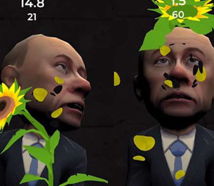 Украинские разработчики создали мини-игру, в которой можно дать пощечину Путину