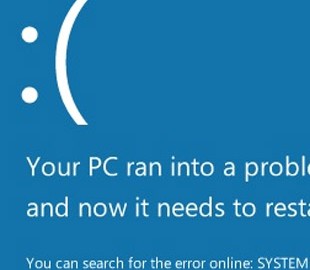 Обновление для Windows 10 вызывает синий экран смерти