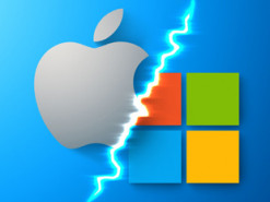 Microsoft та Apple: історія боротьби за першість