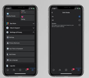 В приложении Facebook для iOS появится тёмный режим