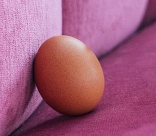 Instagram-яйцо не только трескается, но принимает душ и любуется собой в зеркале