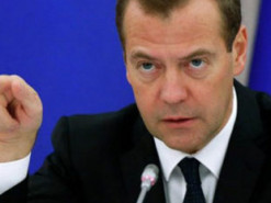 Мєдвєдєв видав нову нісенітницю про розподіл України й опублікував карту