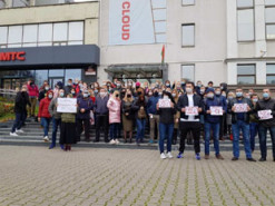 Сотрудники МТС в Минске призвали к забастовке