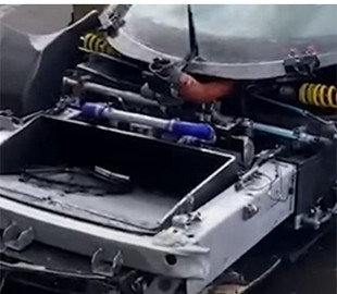 Уничтожение суперкара за полмиллиона долларов попало на видео