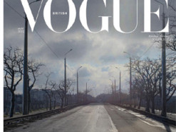 Британский Vogue поместил на обложку фото из Николаева в поддержку Украины