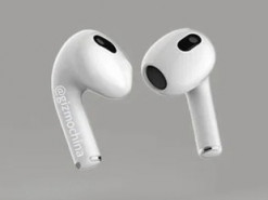 Опубликовано изображение беспроводных наушников AirPods третьего поколения