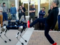 Основателя Google обвинили в жестоком обращении с роботами