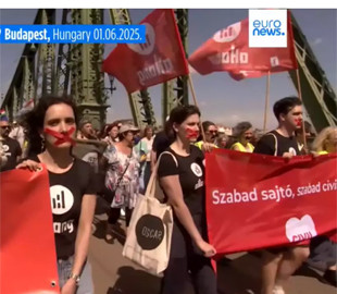 Угорці вийшли на протест проти обмежень для медіа та неурядових організацій у країні