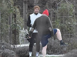 Борис Джонсон развеселил жителей Великобритании во время утренней тренировки