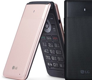 LG представила смартфон-раскладушку Folder