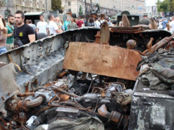 На Банковій з іронією відреагували на виставку знищеної техніки РФ в Києві