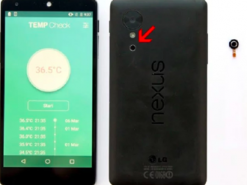 Температуру тела можно будет измерять при помощи смартфона