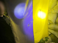 Понівечив прапор та погрожував правоохоронцям гранатою: у Василькові затримали злочинця 