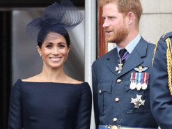 Принца Гарри и Меган Маркл "понизили" на сайте королевской семьи Британии