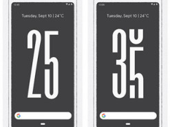 Обои для Android показывают, сколько раз за день вы заглядывали в смартфон