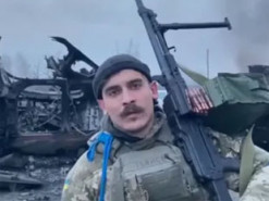 Беларусский доброволец показал уничтоженную технику россиян и рассказал, почему воюет за Украину