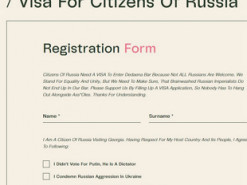 Мережу потішила анкета "візи" для росіян, яку запровадив бар у Грузії: фото