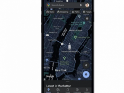 В Google Maps для iPhone появилась тёмная тема