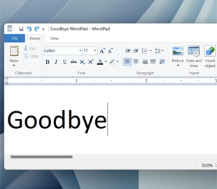 Кінець 28-річної історії. Microsoft припиняє роботу WordPad