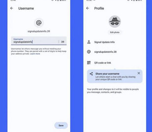 Signal введе загальнодоступні імена, щоб приховати телефонні номери користувачів